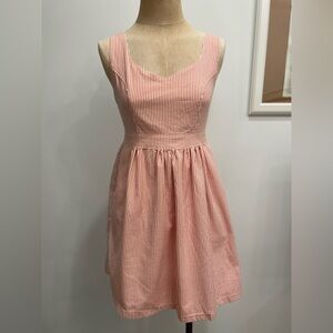 Judith March Orange Sundress Sleeveless